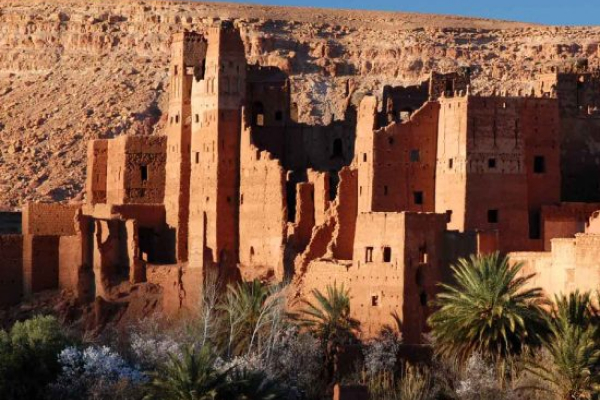 Tour passed on ouarzazate